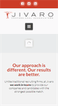 Mobile Screenshot of jivaroinc.com